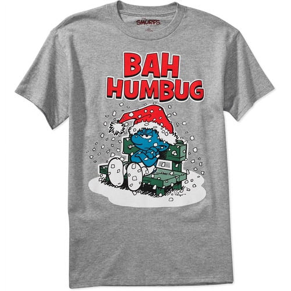 Smurfs - Men's Christmas Bah Humbug Tee