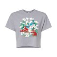 thumbnail image 1 of Smurfs - Nature - Juniors Cropped Graphic T-Shirt, 1 of 4