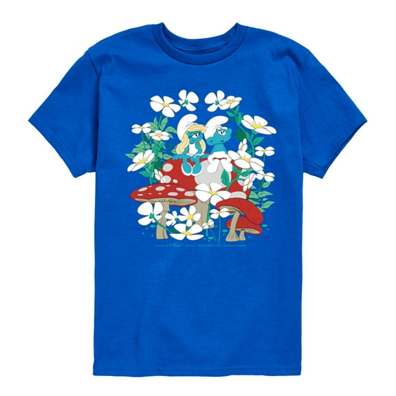 Smurfs - Nature - Kids Youth Short Sleeve Tee