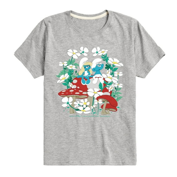 Smurfs - Nature - Kids Youth Short Sleeve Tee