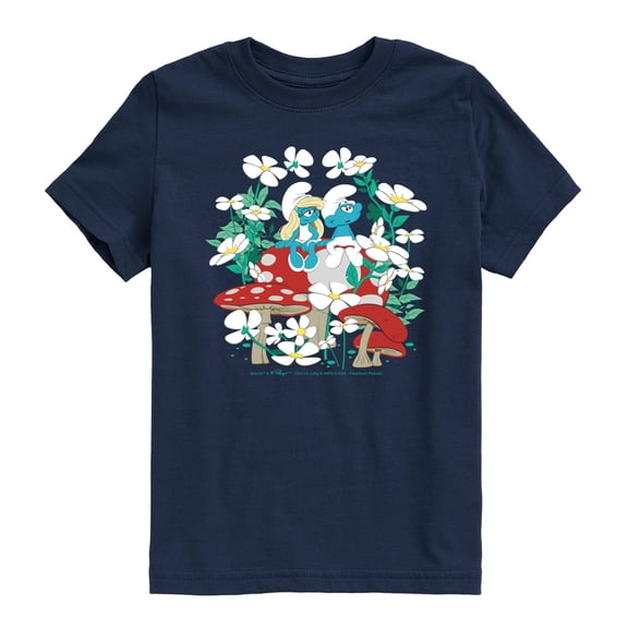 Smurfs - Nature - Kids Youth Short Sleeve Tee