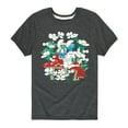thumbnail image 1 of Smurfs - Nature - Kids Youth Short Sleeve Tee, 1 of 4