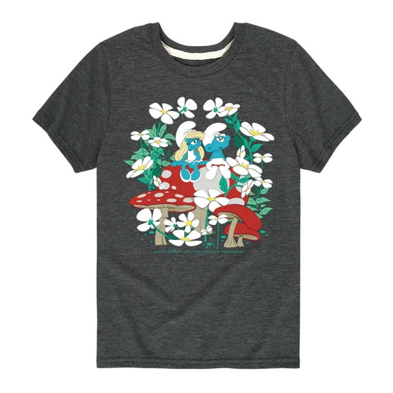 Smurfs - Nature - Kids Youth Short Sleeve Tee