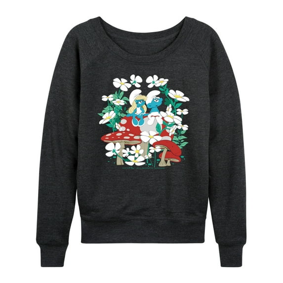 Smurfs - Nature - Women's French Terry Long Sleeve Shirt