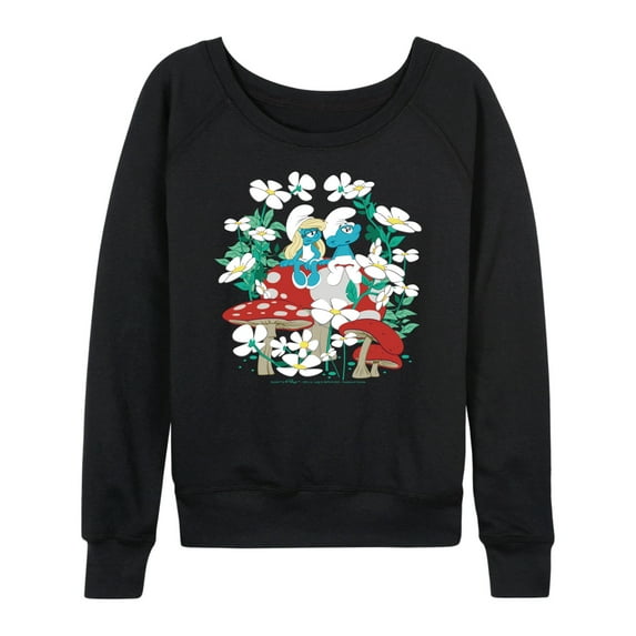 Smurfs - Nature - Women's French Terry Long Sleeve Shirt