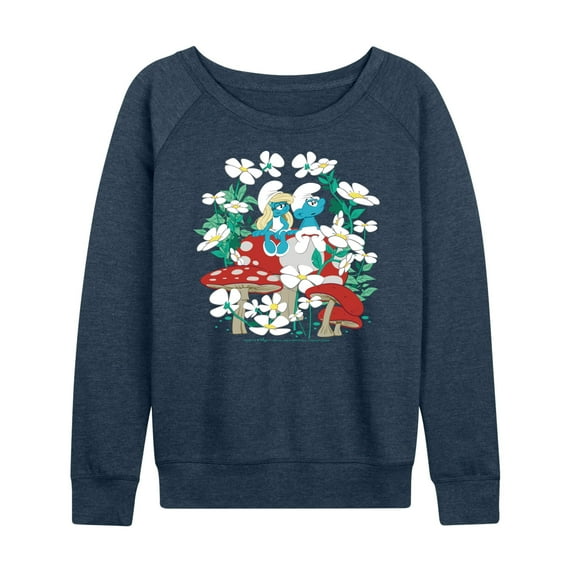 Smurfs - Nature - Women's French Terry Long Sleeve Shirt