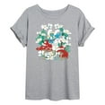 thumbnail image 1 of Smurfs - Nature - Women's Oversized Graphic T-Shirt, 1 of 4
