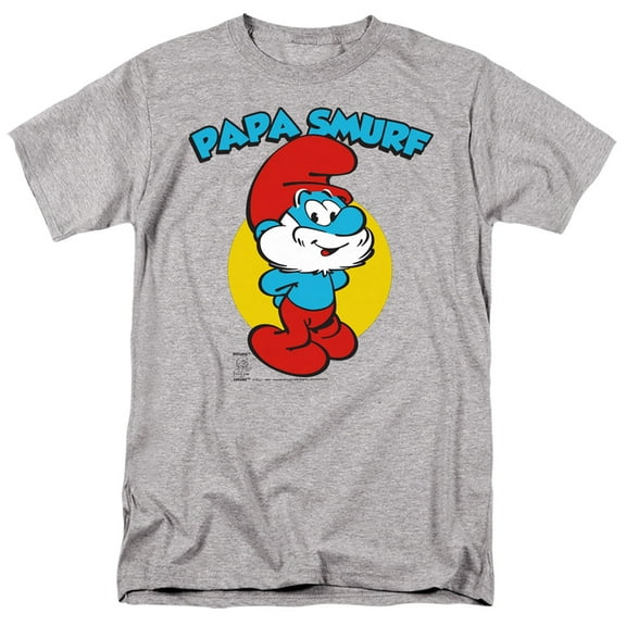 Smurfs Papa Smurf Unisex Adult T Shirt