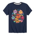 thumbnail image 1 of Smurfs - Poot Collage Short Sleeve Graphic T-Shirt, 1 of 4
