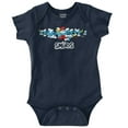 thumbnail image 1 of Smurfs Retro 80s Cartoon Characters Romper Boys or Girls Infant Baby Brisco Brands 12M, 1 of 7