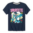 thumbnail image 1 of Smurfs - Smurfette - Kids Youth Short Sleeve Tee, 1 of 4
