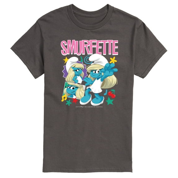 Smurfs - Smurfette - Men's Short Sleeve Graphic T-Shirt