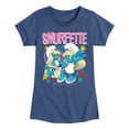 thumbnail image 1 of Smurfs - Smurfette - Toddler And Youth Girls Fitted Short Sleeve Graphic T-Shirt, 1 of 4