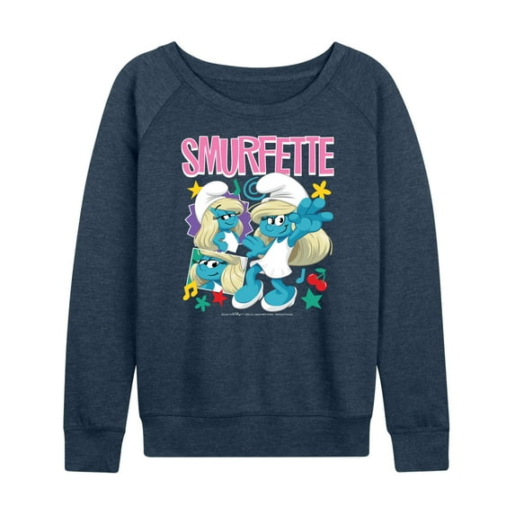 Smurfs - Smurfette - Women's French Terry Long Sleeve Shirt