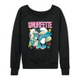 thumbnail image 1 of Smurfs - Smurfette - Women's French Terry Long Sleeve Shirt, 1 of 4