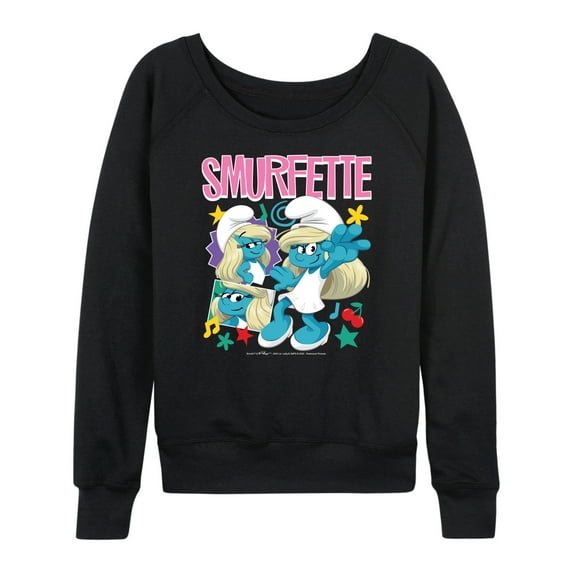 Smurfs - Smurfette - Women's French Terry Long Sleeve Shirt