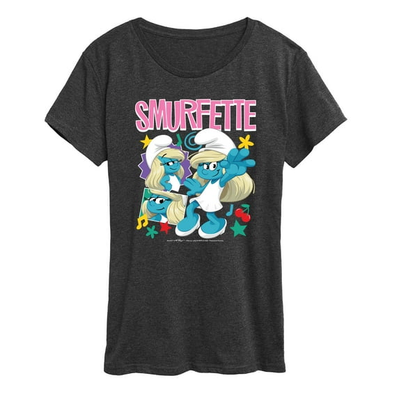 Smurfs - Smurfette - Women's Short Sleeve Graphic T-Shirt