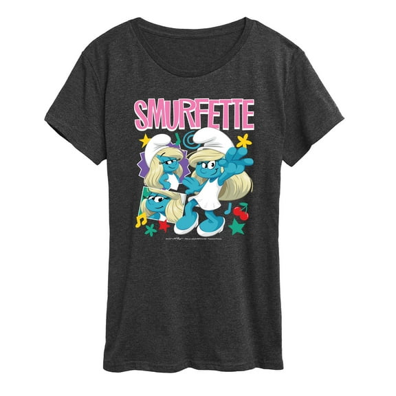 Smurfs - Smurfette - Women's Short Sleeve Graphic T-Shirt