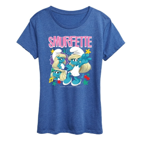 Smurfs - Smurfette - Women's Short Sleeve Graphic T-Shirt