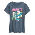 thumbnail image 1 of Smurfs - Smurfette - Women's Short Sleeve Graphic T-Shirt, 1 of 4