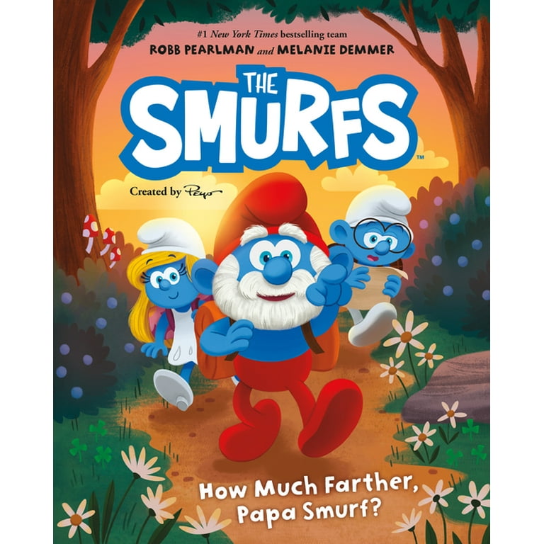 Smurfs Smurfs How Much Farther Papa Smurf Hardcover
