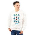 thumbnail image 1 of Smurfs Squad Papa Smurfette Cartoon Sweatshirt for Men or Women Brisco Brands S, 1 of 6