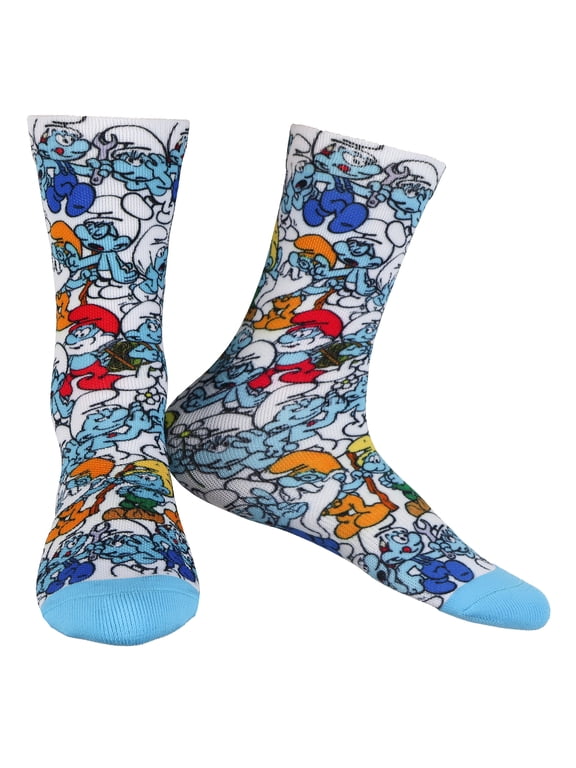 Talk Of The Town Crew Socks OSFM Various Characters 1 Pair Adult Mid-Calf