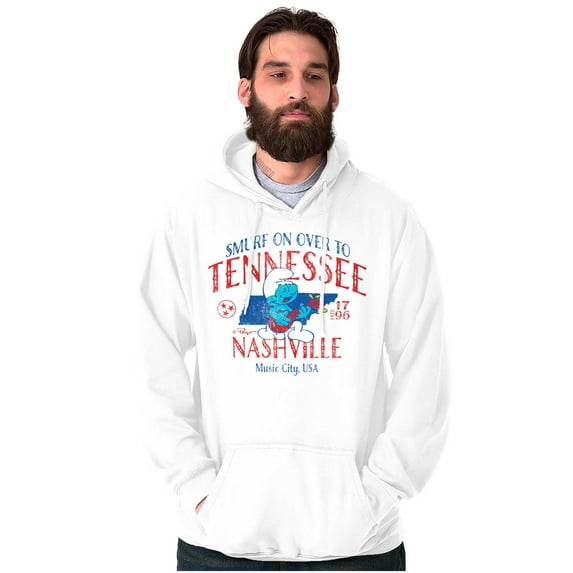 Smurfs Tennessee Nashville Cartoon Hoodie Sweatshirt Women Men Brisco Brands S