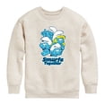 thumbnail image 1 of Smurfs - Together - Youth Boys Crew Fleece Sweatshirt, 1 of 4