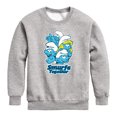 thumbnail image 1 of Smurfs - Together - Youth Boys Crew Fleece Sweatshirt, 1 of 4