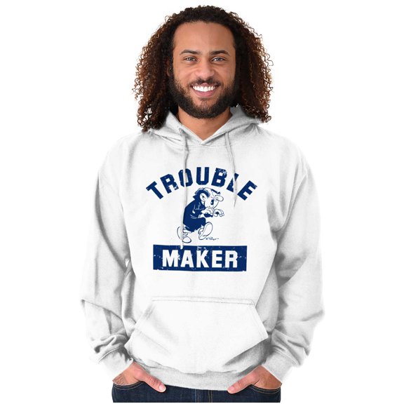 Smurfs Trouble Maker Gargamel Funny Hoodie Sweatshirt Women Men Brisco Brands X