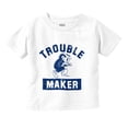 thumbnail image 1 of Smurfs Trouble Maker Gargamel Funny Toddler Boy Girl T Shirt Infant Toddler Brisco Brands 18M, 1 of 6