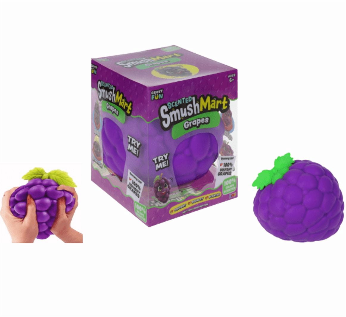 Smush Mart Rms Smush Mart Grapes Viral Limited Edition Squishy Crazy Fun 5”, Scented ...