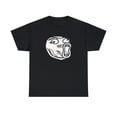 thumbnail image 1 of Smushed fave emoji graphic t shirt Unisex Heavy Cotton Tee, 1 of 8