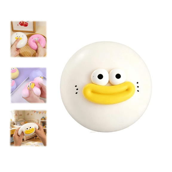 Smushers Face Collection, Slow Rebound Sensory Squishy with Interchangeable Faces, Build Your Own Expression Set