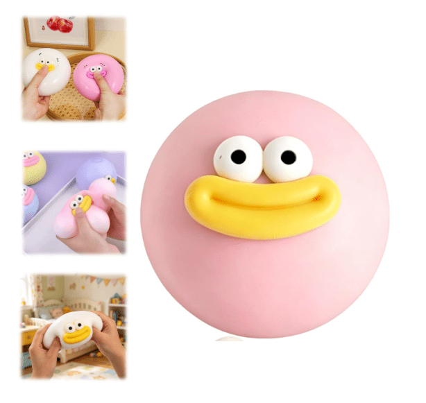 Smushers Face Collection, Slow Rebound Sensory Squishy with Interchangeable Faces, Build Your Own Expression Set