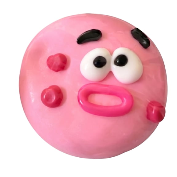 Smushers Squishy Stress Relief Ball, Smushers Face Squishy Slow Rise Squeeze Desk Accessory with Funny Expression Change Design, Soft Sensory Relaxation Fidget for Office Home Travel Anxiety Relief