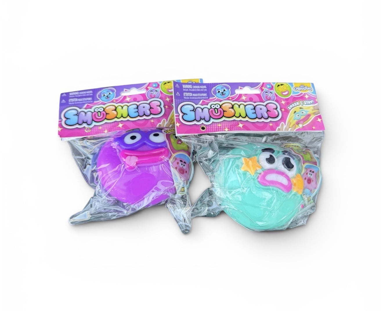 Smushers Stress Ball, 2 Piece colors at random