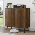 thumbnail image 1 of Smuxee Buffet Storage Cabinets,Kitchen Cabinet with Doors,Fluted Entryway Cabinet, 1 of 6