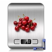 Smyeviva Food Scale Digital Kitchen Scale for Weight Loss Cooking Baking 22lb with LCD Display