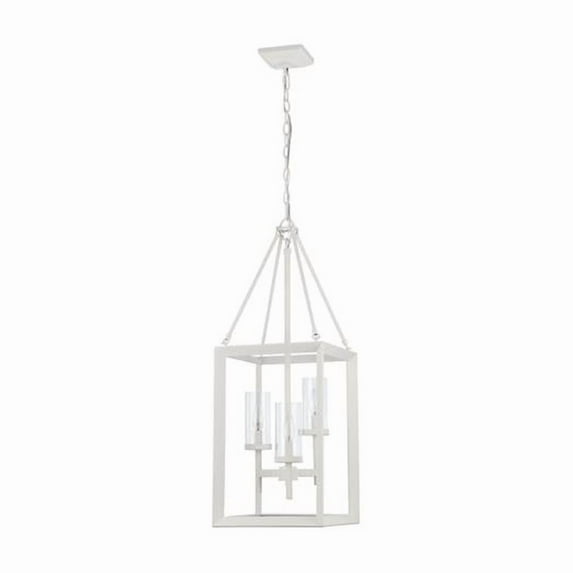 Golden Lighting Smyth 3-light Pendant in Natural White