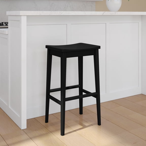 Smythe Stool Bar Height (30in), Black