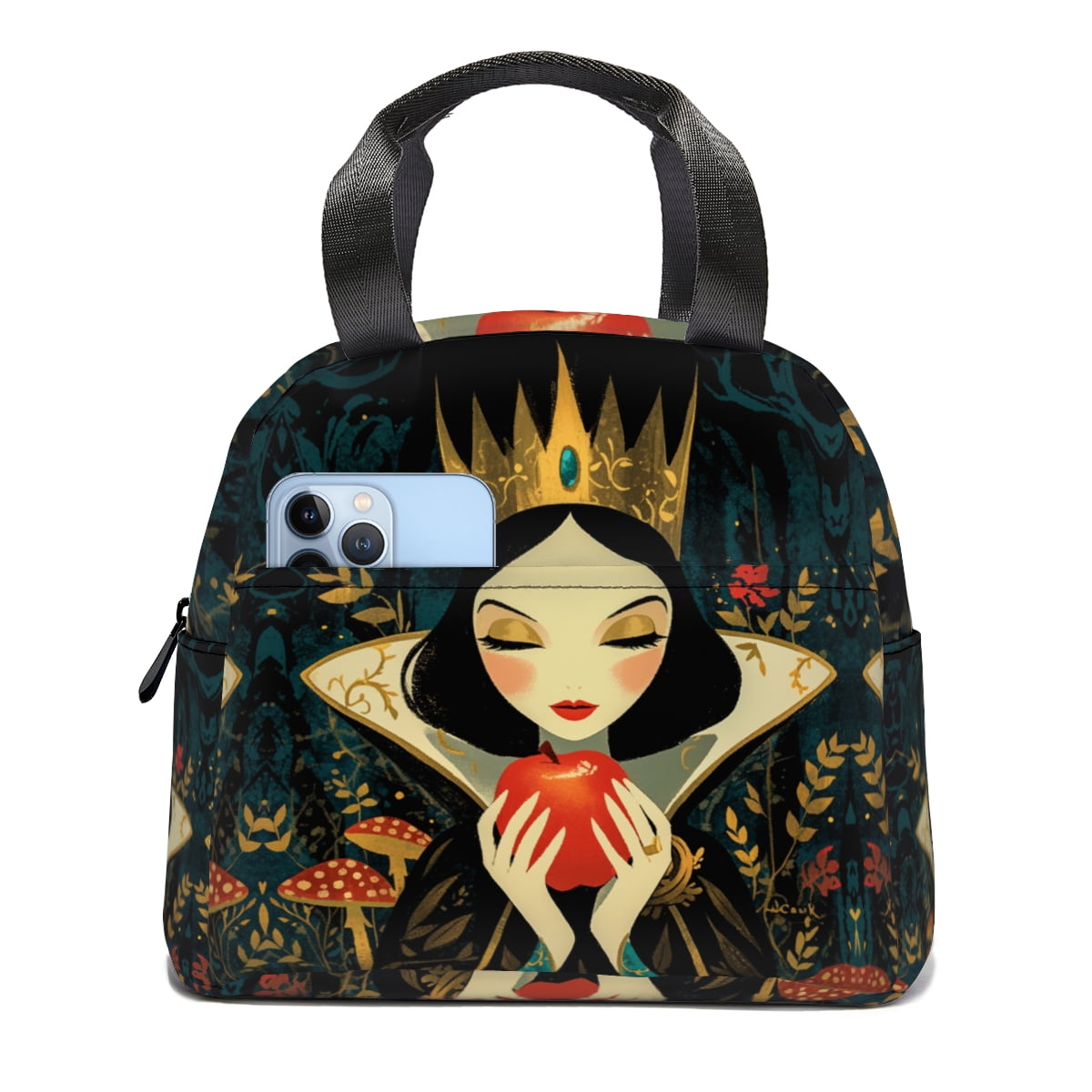 Sn×ow White Lunch Bag Insulated Lunch Box Unisex Reusable Lunchbox ...