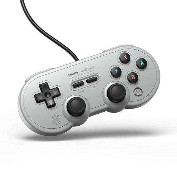 Sn30 Pro USB Wired Gamepad for , Windows & Raspberry Pi(Gray Edition)