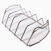 SnS Grills Slow N Sear  Rib N Roast Rack   304 Stainless 2-in-1 Reversible Rib Rack & Roasting Rack for Weber 22-Inch Kettle Grills