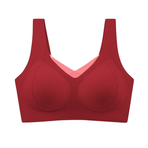 SnZhen Bras for Women Fashion Sports Underwear Elastic Bra Everyday Wear Full Coverage Soft Sleep Wirefree Bra New Upgrade