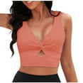 thumbnail image 1 of SnZhen Fashion Women Solid Bikini Tops Push-Up Brazilian Swimwear Beachwear Swimsuit, 1 of 6