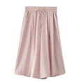 thumbnail image 1 of SnZhen Linen Pants Women Women's imitation cotton and linen solid color capris casual pants, 1 of 4