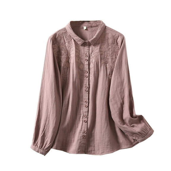 SnZhen Long Sleeve Tops for Women Women's Fashion Casual T-Shirt Long Sleeve Round-Neck Sweatshirt Tops Blouse