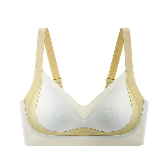 SnZhen Sexy Bras for Women Naughty for Sex Women's Solid Color Seamless Nude Lifting Soft Support Bra For Women Everyday Bras